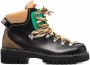 Dsquared2 hiker style leather boots Black - Thumbnail 1
