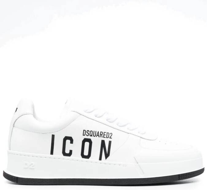 Dsquared2 Icon lace-up low-top sneakers White