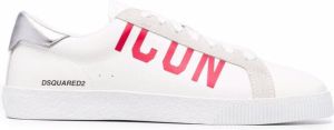 Dsquared2 ICON print sneakers White