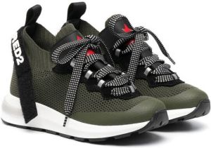 Dsquared2 Kids lace-up sneakers Green