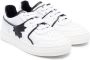 Dsquared2 Kids maple leaf-patch sneakers White - Thumbnail 1