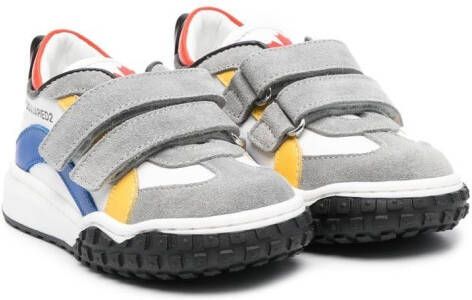 Dsquared2 Kids Var.1 touch-strap sneakers Grey