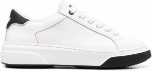 Dsquared2 lace-up leather sneakers White