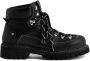 Dsquared2 leather hiking boots Black - Thumbnail 1