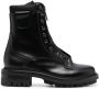 DSQUARED2 leather zip-up boots Black - Thumbnail 1