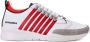Dsquared2 Legendary striped leather sneakers White - Thumbnail 1