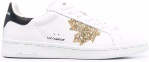 Dsquared2 logo low-top sneakers White