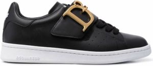 Dsquared2 logo-plaque touch-strap sneakers Black