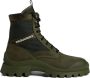 Dsquared2 logo-print leather boots Green - Thumbnail 1
