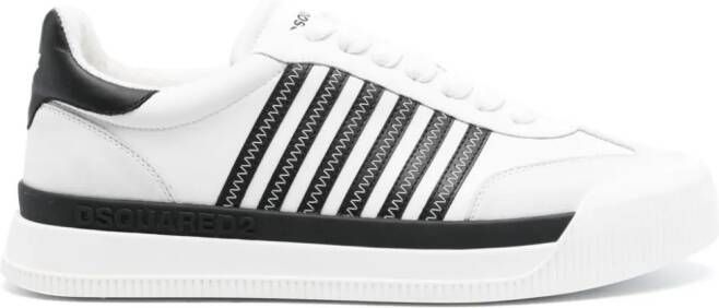 Dsquared2 New Jersey lace-up trainers White