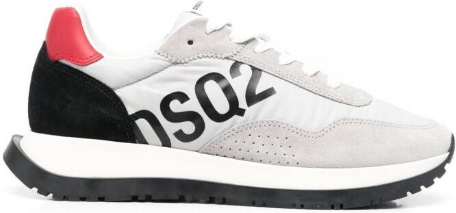Dsquared2 panelled low-top sneakers Grey