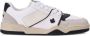 Dsquared2 Spiker leaf-embroidered leather sneakers White - Thumbnail 1