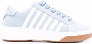 Dsquared2 stripe-detail low top sneakers Blue