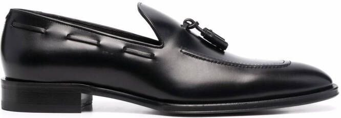 Dsquared2 tassel-detail leather loafers Black