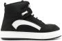 Dsquared2 two-tone high-top sneakers Black - Thumbnail 1