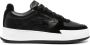 Dsquared2 two-tone lace-up leather sneakers Black - Thumbnail 1