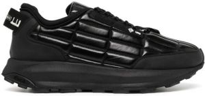 Dunhill quilted leather sneakers Black