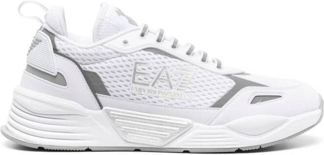 Ea7 Emporio Armani Ace Runner panelled sneakers White