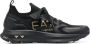 Ea7 Emporio Armani Alture logo-print low-top sneakers Black - Thumbnail 1