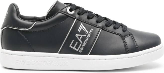 Ea7 Emporio Armani EA7 Classic leather sneakers Blue