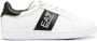 Ea7 Emporio Armani logo-print leather sneakers White - Thumbnail 1