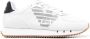 Ea7 Emporio Armani logo-print multi-panel sneakers White - Thumbnail 1