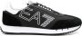 Ea7 Emporio Ar i logo-print panelled sneakers Black - Thumbnail 1