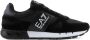 Ea7 Emporio Ar i logo-print panelled sneakers Black - Thumbnail 1