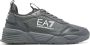 Ea7 Emporio Armani logo-print panelled sneakers Grey - Thumbnail 1