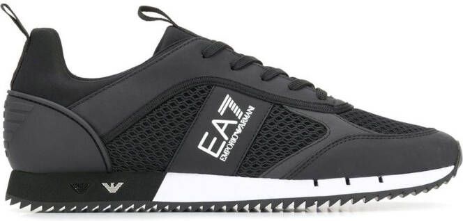 Ea7 Emporio Armani side logo sneakers Black