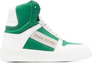 Each X Other Classic high-top sneakers Green