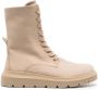 ECCO Nouvelle lace-up suede boots Neutrals - Thumbnail 1