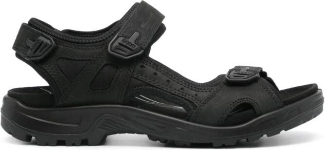 ECCO Offroad panelled sandals Black