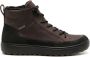 ECCO Soft 7 Tred leather boots Brown - Thumbnail 1
