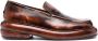 Eckhaus Latta distressed-effect chunky loafers Brown - Thumbnail 1