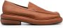 Eckhaus Latta Stacked slip-on suede loafers Brown - Thumbnail 1
