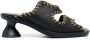 Eckhaus Latta Toadstool 65mm leather sandals Black - Thumbnail 1