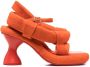 Eckhaus Latta Tube 115mm open-toe sandals Orange - Thumbnail 1