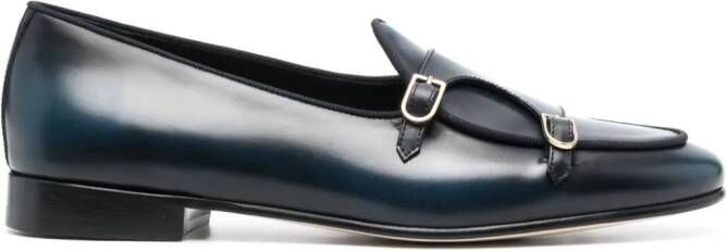 Edhen Milano Brera leather loafers Blue