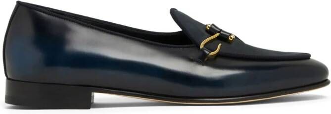 Edhen Milano Comporta leather loafers Blue