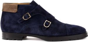 Edhen Milano monk shoe boots Blue