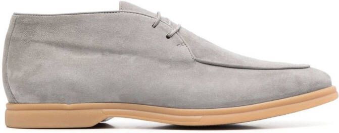 Eleventy suede lace-up brogues Grey