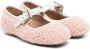 Eli1957 shearling flat ballerina shoes Pink - Thumbnail 1