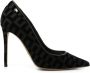 Elisabetta Franchi La Dame Décolleté 105mm pumps Black - Thumbnail 1