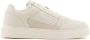 Emporio Armani ASV regenerated leather low-top sneakers White - Thumbnail 1
