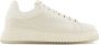 Emporio Armani chunky leather sneakers White - Thumbnail 1