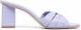 Emporio Armani cross-strap open-toe sandals Purple - Thumbnail 1