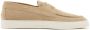 Emporio Armani Crust leather lace-up shoes Neutrals - Thumbnail 1