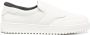 Emporio Armani embossed-logo slip-on sneakers White - Thumbnail 1