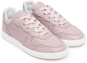 Emporio Ar i Kids front lace-up fastening trainers Pink